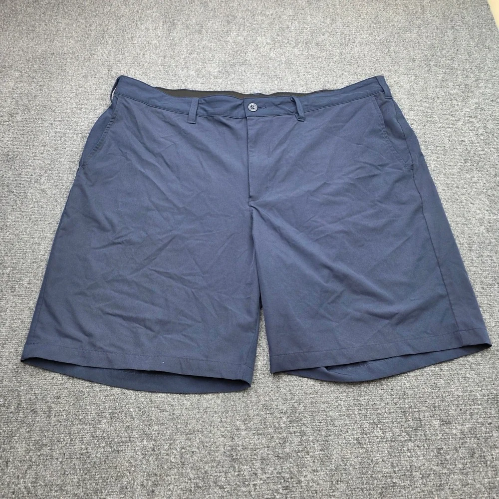Reebok Golf Mens Navy Blue Performance Stretch Shorts Size 48 Big and Tall